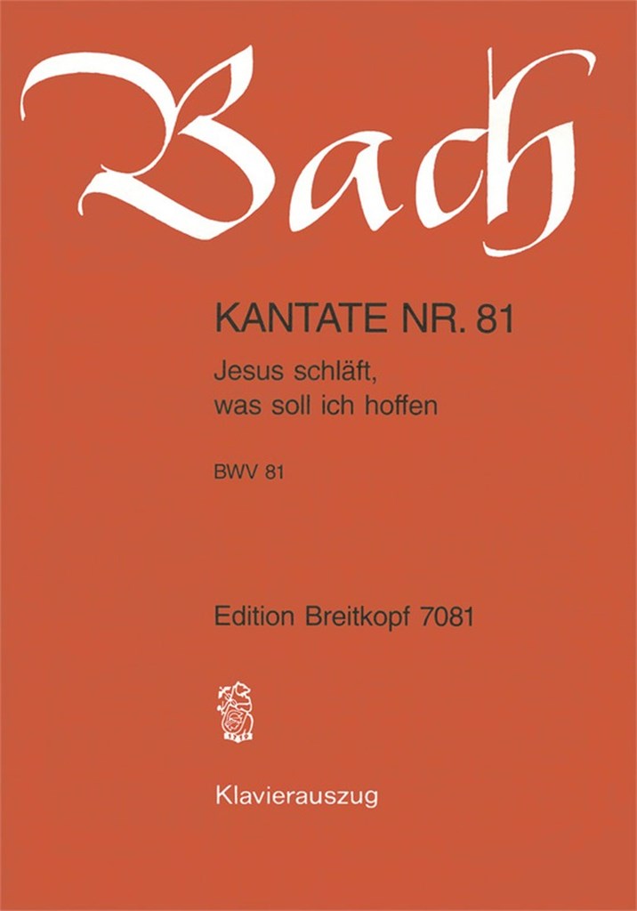 Kantate 081 Jesus Schlaft